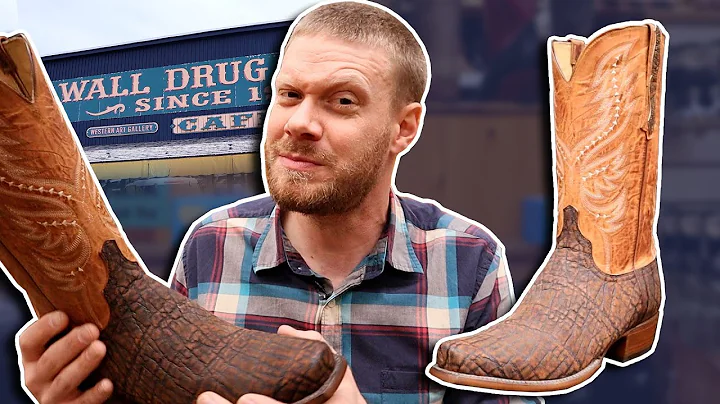 A Closer Look: Elephant Lucchese Boots at Wall Drug