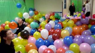 The Balloonery  2500 balloons  best office prank balloon room