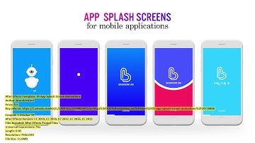 05 App Splash Screen Animations | After Effects Template | VideoHive 24718808