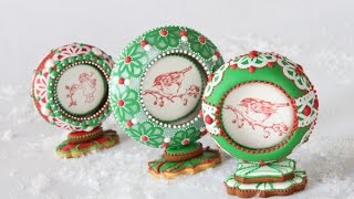 How to Make 3-D Cookie Snow Globes (Part 1 - The Outsides)