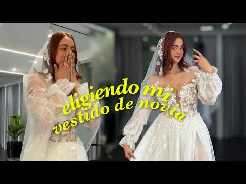CHOOSING MY WEDDING DRESS 👰🏻‍♀️ | Aletjandra