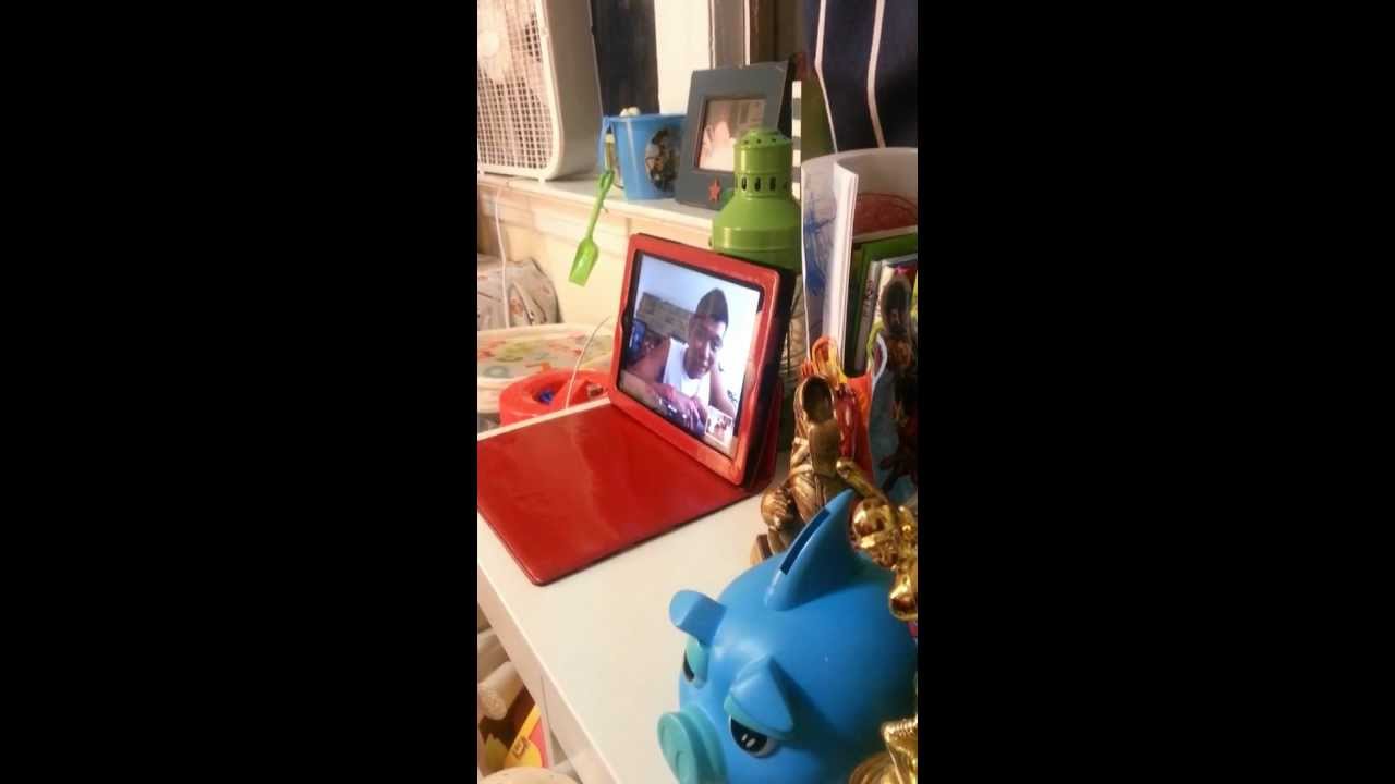 My 5 yr old Naim and Jeremy Lin Face Time/Skype chat Part 2