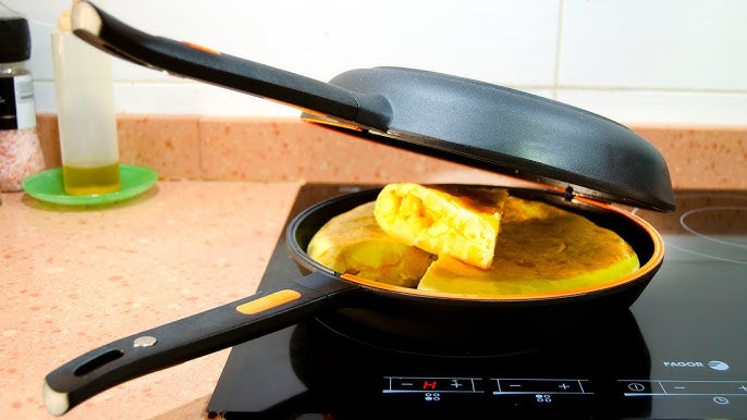 Sartén para tortilla doble aluminio fundido Foodie Bra