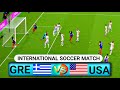 USA vs GREECE | International Friendly Soccer | eFootball 2026 (4K) Gameplay 