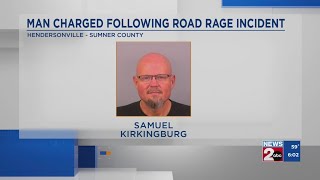 Man charged following Hendersonville, TN road rage incident