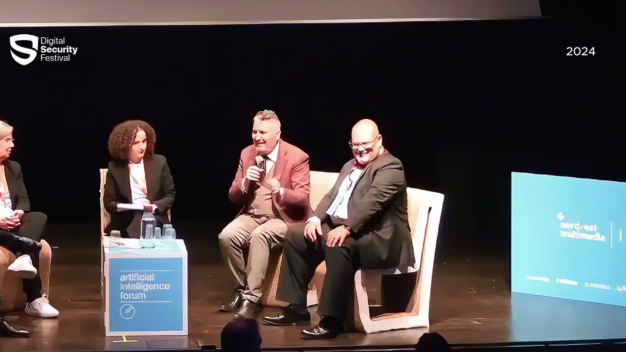 Gabriele Gobbo, Artificial Intelligence Forum, conferenza Digital Security Festival
