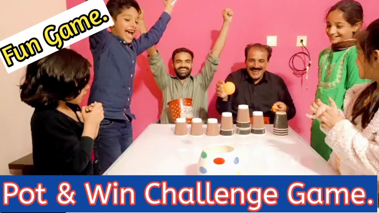 Fun Game Challenge At Home Best Indoor Family Funny Games, Party Games Minute To Win