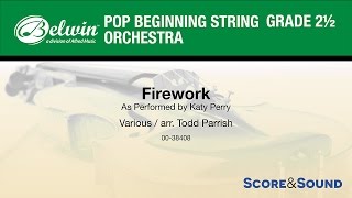 Firework, arr. Todd Parrish - Score & Sound