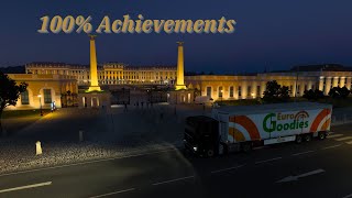 Euro Truck Simulator 2  100% Errungenschaften erspielen(alle DLCs) #009