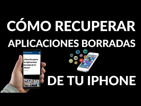 Cómo Recuperar Aplicaciones Borradas en iPhone