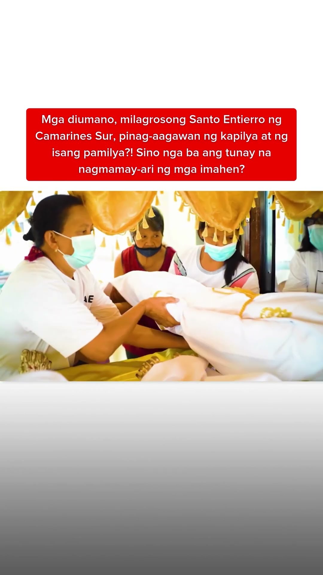 Mga diumano, milagrosong Santo Entierro, pinag-aagawan ngayon! | Kapuso Mo, Jessica Soho