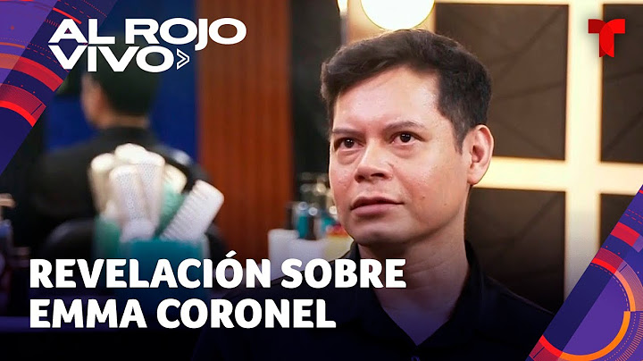 Emma Coronel: Estilista revela lo que hacía en la cárcel