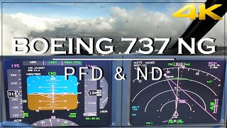 Боинг 737NG | Работа экрана полета и экрана навигации