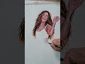 um pedaço do desenho da Shakira, vai sair completão no canal se inscreve aí ;) #foryou #shakira #fyp