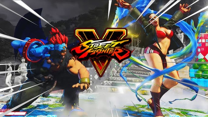 Street Fighter V Gameplay PS4 @Sensession 