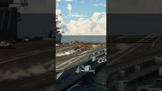 F-4 Phantom Launches From Carrier!