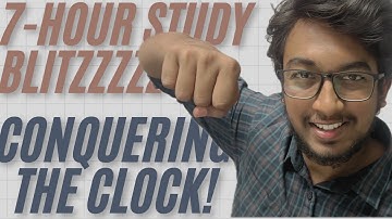 7-Hour Study Love | 10X Productivity | 50-10 Pomodoro