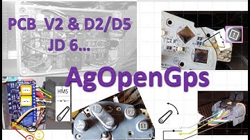 AgOpenGPS (DIY) | (matériel) pilotage relevage ou HMS/ITEC ,  carte PCB V2  avec  D2 D5  John Deere