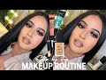*UPDATED* Go-To Flawless DATE NIGHT Makeup Routine + Straight Hair Routine |Tips for a Flawless Base
