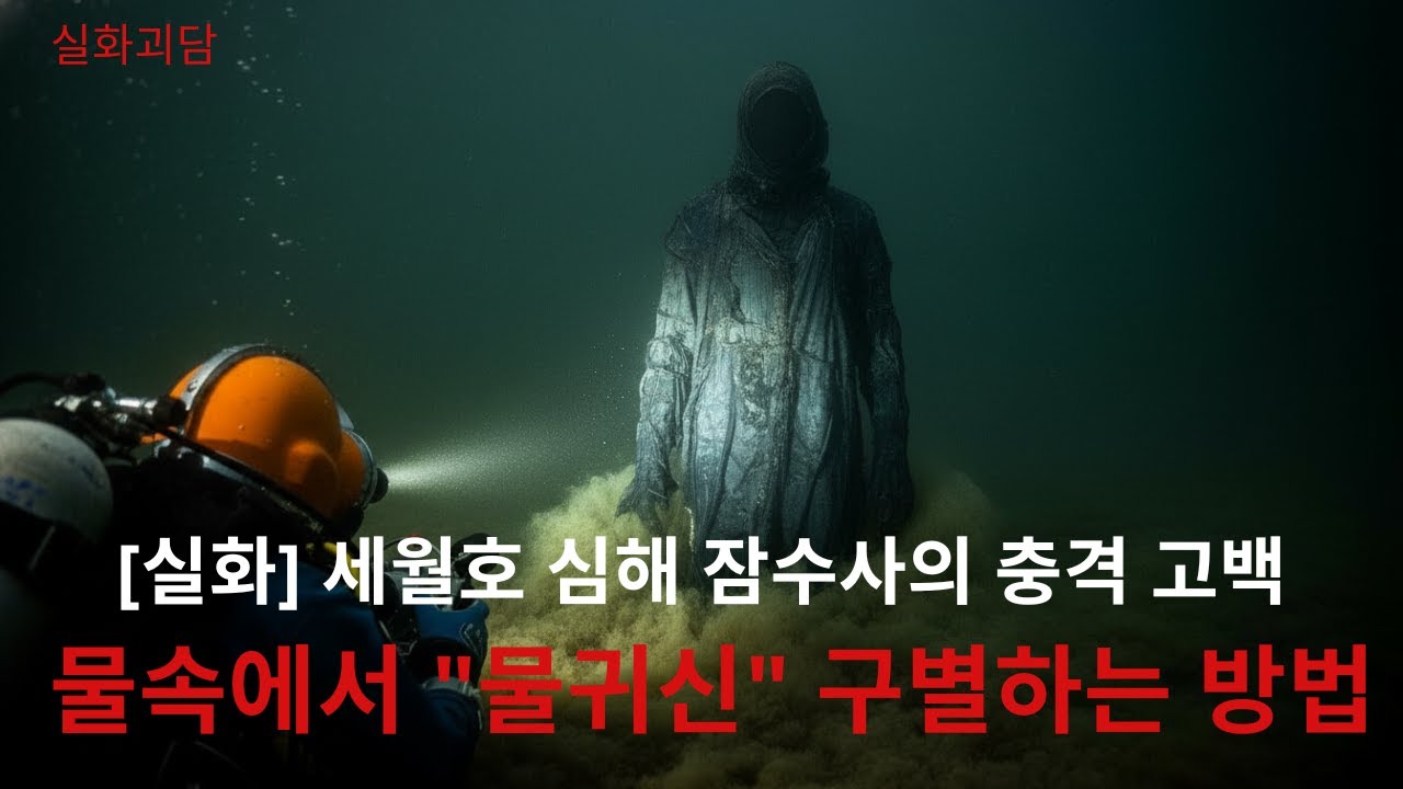 심해 구조 잠수부가 15년간 물귀신과 마주하며 배운 소름 돋는 5가지 금기!| 무서운 이야기 - YouTube