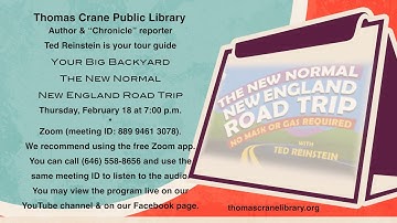 TCPL Events Calendar: The New Normal New England Road Trip
