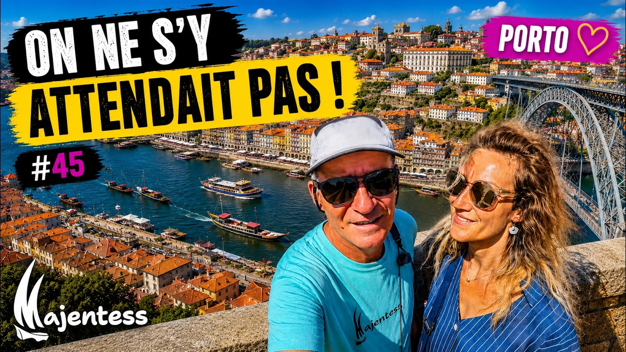 ⁣Nous naviguons jusqu'à Porto par le Douro… et ce déjeuner va vraiment nous surprendre !
