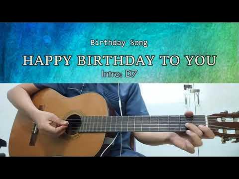 Happy Birthday To You - Guitar Chords - YouTube
