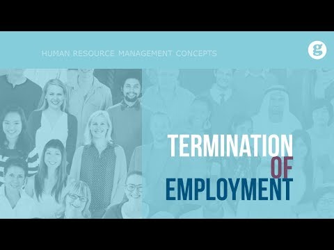 Video: The Procedure For Terminating An Employment Contract