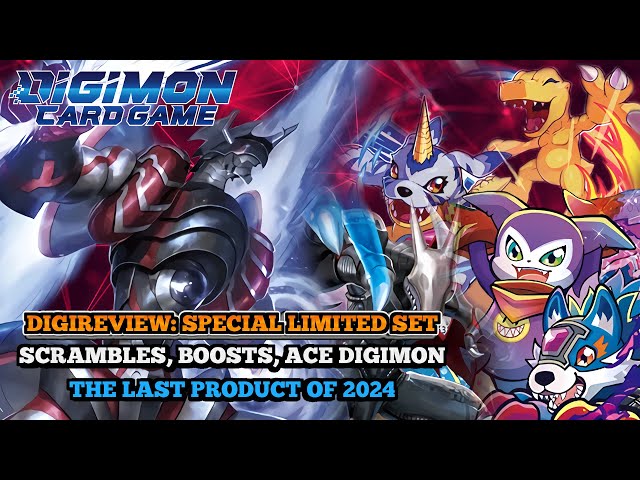 DigiReview | Special Limited Set - The LAST PRODUCT of 2024. ACES,  Scrambles, and Boosts?! - YouTube