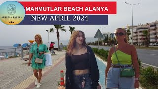 Alanya Mahmutlar ! Mahmutlar Street Tour ! Alanya Antalya Turkey !