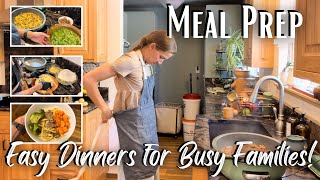 WHAT WE ATE FOR DINNER THIS WEEK! Healthy Meal Prep