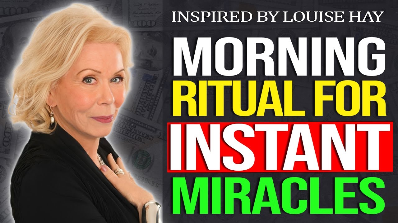 Louise Hay - Say THIS 3 Times Every Morning & Watch Miracles Happen ...