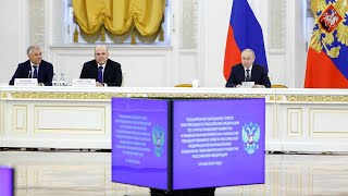 Владимир Путин провёл заседание Совета по стратегическому развитию и нацпроектам. 29 мая 2024 года