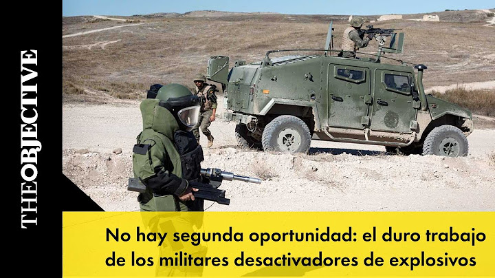 No hay segunda oportunidad: el duro trabajo de los militares desactivadores de explosivos