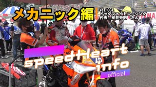 speedHeart info Vol 004　メカニック編　ドッグファイトレーシング　代表　室井秀明さん