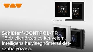 Video Több ellenőrzés és kényelem. A Schlüter-Systems intelligens helyiséghőmérséklet-szabályozása.