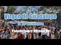 ASI FESTEJAN A LA VIRGEN DE GUADALUPE - Pamatacuaro Michoacan - MESETA PUREPECHA