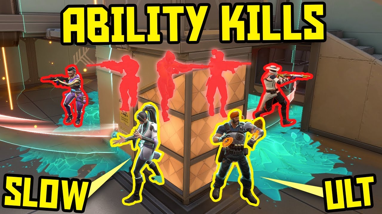 When VALORANT Players WIN GAMES Using ABILITIES ONLY... #9 - YouTube