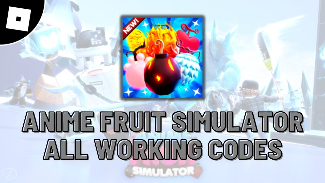 NEW* ALL WORKING CODES FOR ANIME FRUIT SIMULATOR! ROBLOX ANIME FRUIT  SIMULATOR CODES 