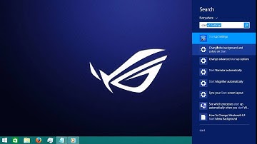 How To Change Windows 8.1 Start Menu Background