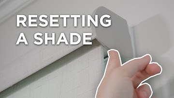 How to Reset a Shade | Hunter Douglas PowerView (Gen 2) | A Shade Above