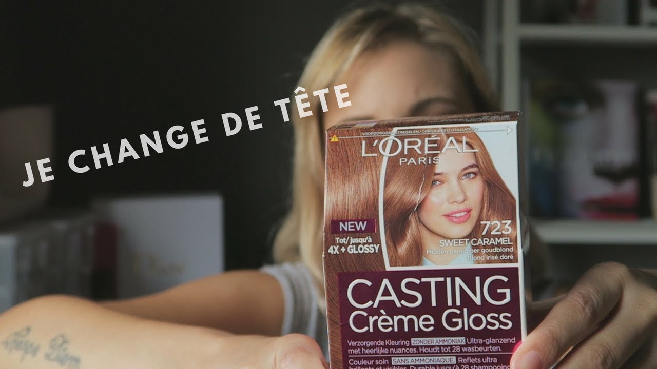 Envie de changement: Coloration L'Oréal Casting crème gloss - YouTube