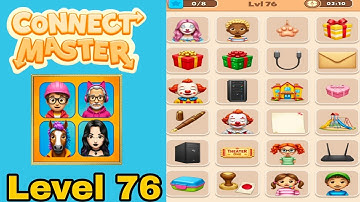 Connect master match puzzle level 76 solution walkthrough 