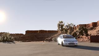 Honda Civic Viii Stock M Mod Review! Ultra Graphics BeamNG Gameplay | Mod Link!