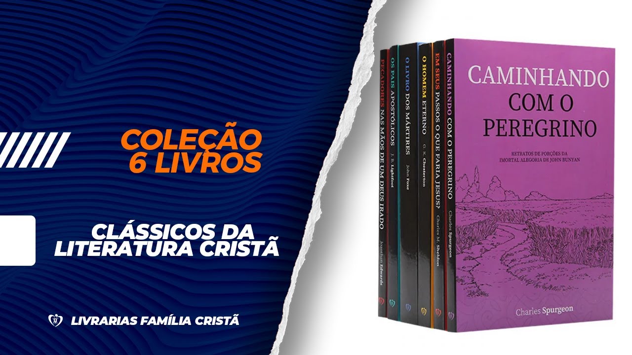 Coleção 6 Livros | Clássicos da Literatura Cristã - Livrarias Família ...