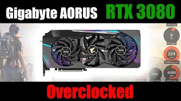Gigabyte AORUS RTX 3080 XTREME | Overclocked