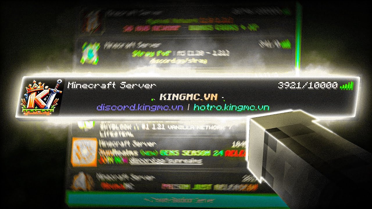 LẦN ĐẦU THAM GIA SERVER KINGMC