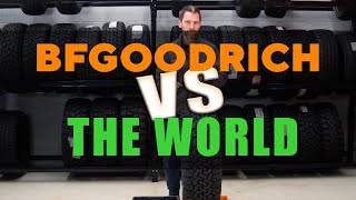 BFGoodrich  KO2 All-Terrain V's other top tyres on the market