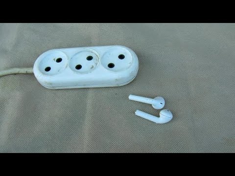 зарядка наушников без кейса