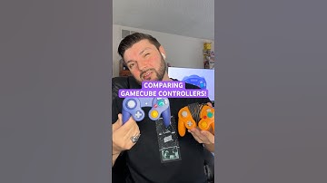 Comparing GameCube controllers! Nintendo Switch 2 vs. GameCube original + WaveBird #nintendo